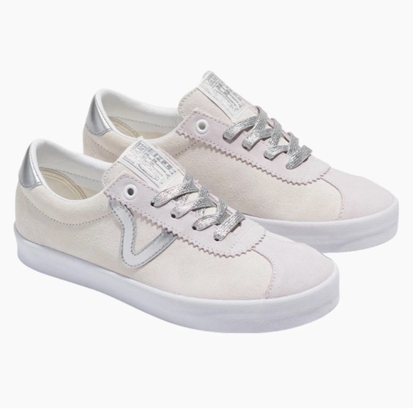 Vans Shoes - $90 Womens VANS Sport Low White Silver Size 8 VN000CTDDWC New No Box